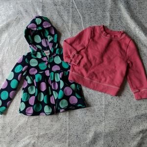 Circo hooded Jacket + sweatshirt